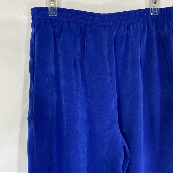 Sea Suns Vintage 3pc. Cobalt Blue Woman’s Pant Set *Petite* - Picture 12 of 16